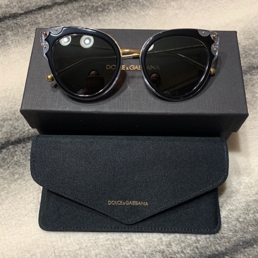 Dolce & Gabbana Cat Eye DG4340 Sunglasses